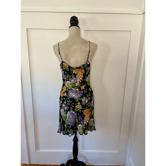 capri floral black sleveless mini dress The Perfect Little Black Dress